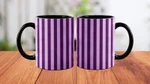 Black and Purple Stripe