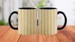 Black and Gray Yellow Stripe
