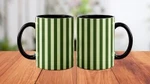 Black and Green Stripe