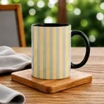 Black-Gray and Yellow Stripe