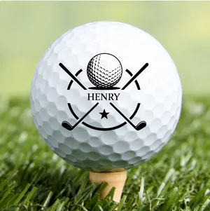 Personalized Plastic Golf Ball Stamp for Golfers – Custom Logo Marker, Unique Gift for Avid Players