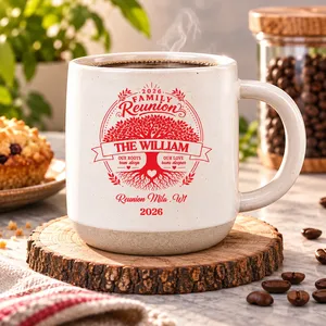 Family Reunion Party Favors, Family Tree, Our Roots Run Deep Our Love Runs Deeper - Personalized Mug