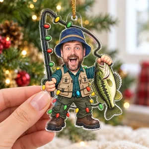 Personalized Custom Acrylic Christmas Ornament – Keepsake Holiday Tree Hanging Decor