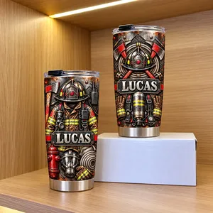 Custom Firefighter Name Tumbler