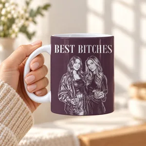 Best Friend - Personalized Ceramic Mug, Funny Best Friend Gift for Her