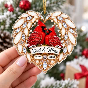 Cardinals Appear When Angels Are Near - Personalized 1-Layer Acrylic Ornament
