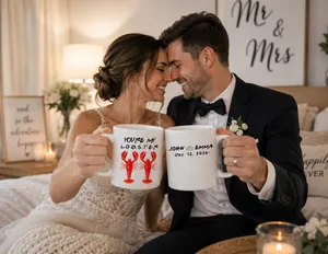 Personalized You're My Lobster Beach Wedding Mug
