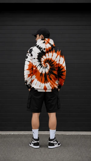 Halloween Tie Dye Hoodie