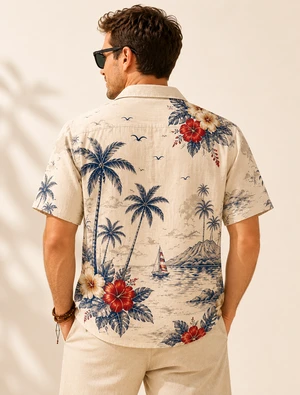 Best Dad Ever Tropical Hawaiian Shirt For The Dad