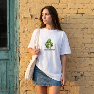 World's Best Mom Turtle Family Cute Mother's Day T-Shirt