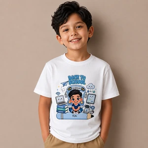 Back to School Kids T-Shirt – Personalized Music & Art School Shirt