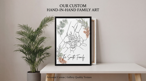 Personalized canvas decor for meaningful gifts
